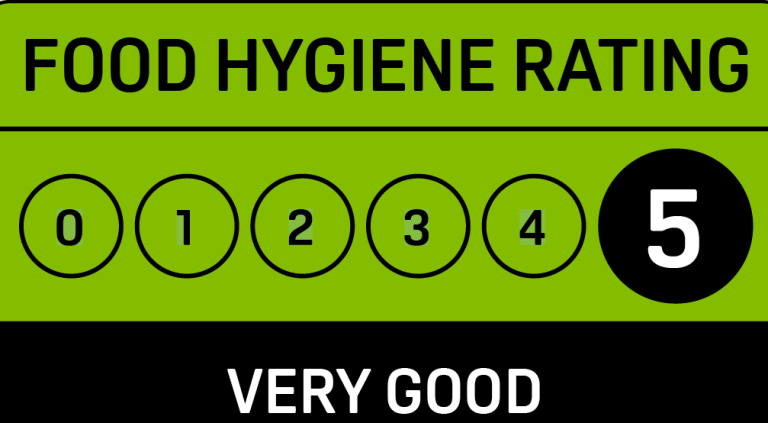 Food Hygiene Rating 5 Stars
