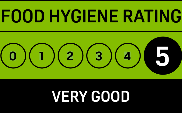 Food Hygiene Rating 5 Stars